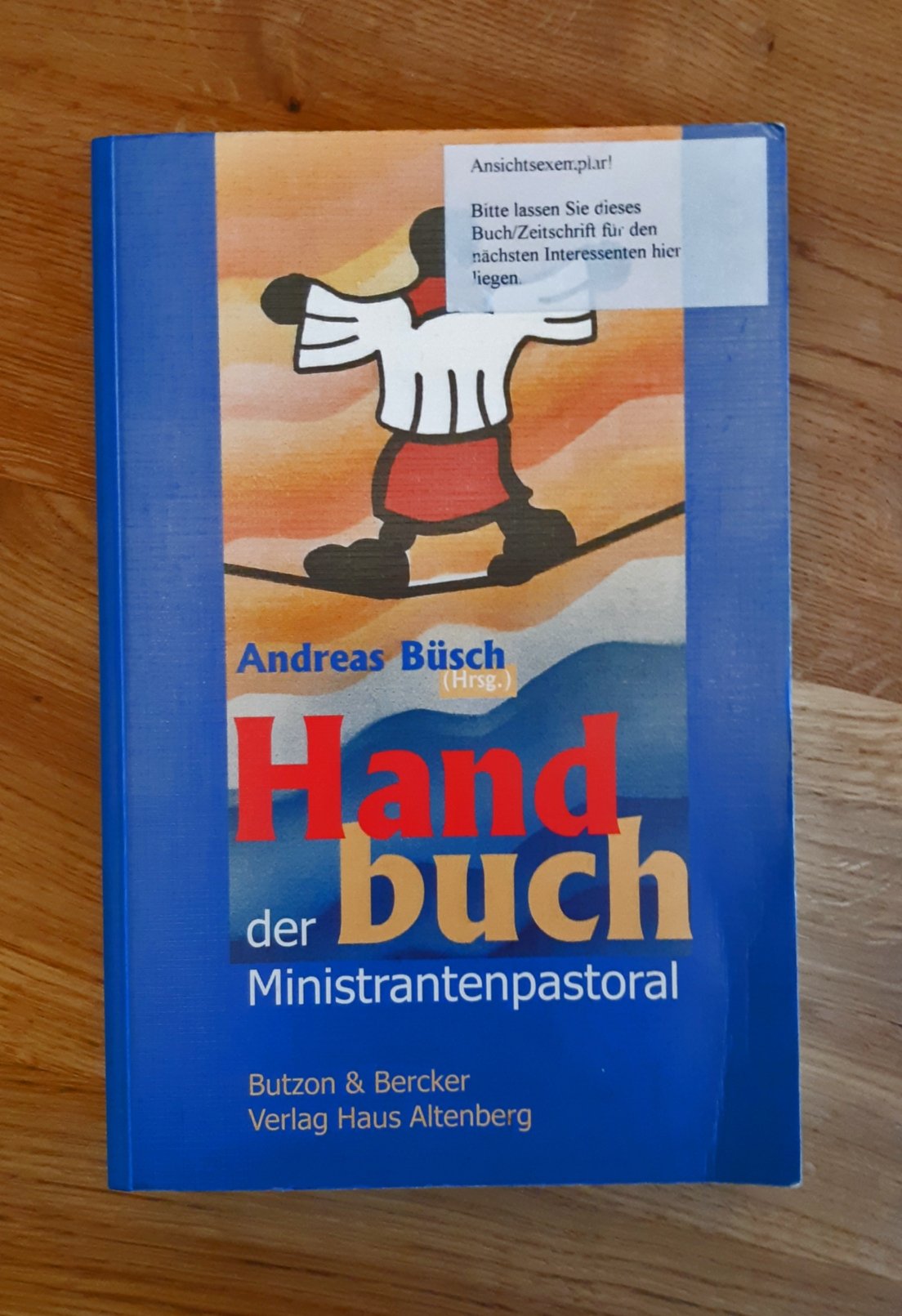 Handbuch der Ministrantenpastoral (c) Abteilung Jugendseelsorge